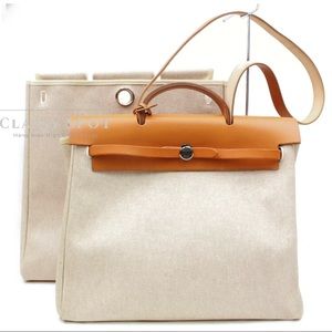 Hermès Herbag 2 in 1 MM & GM sized Bag